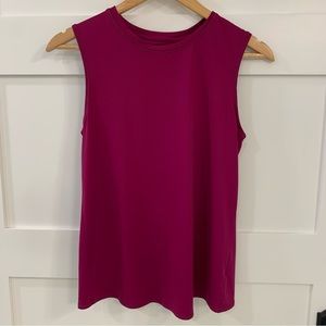 Athleta Sunlover SPF Tulip Back Tank Top Super Cute XS lightweight